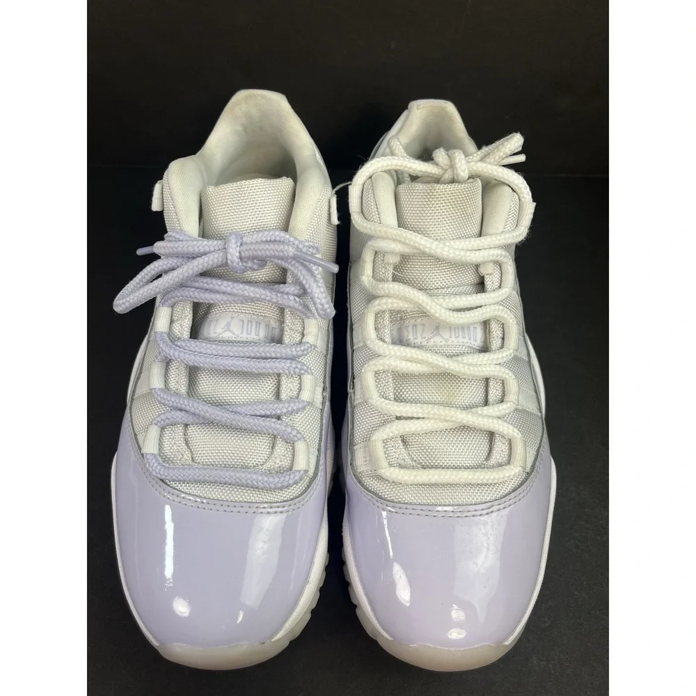 Air Jordan Retro 11 Low Pure Violet Women's Size 10 Shoes AH7860-101 Sneakers